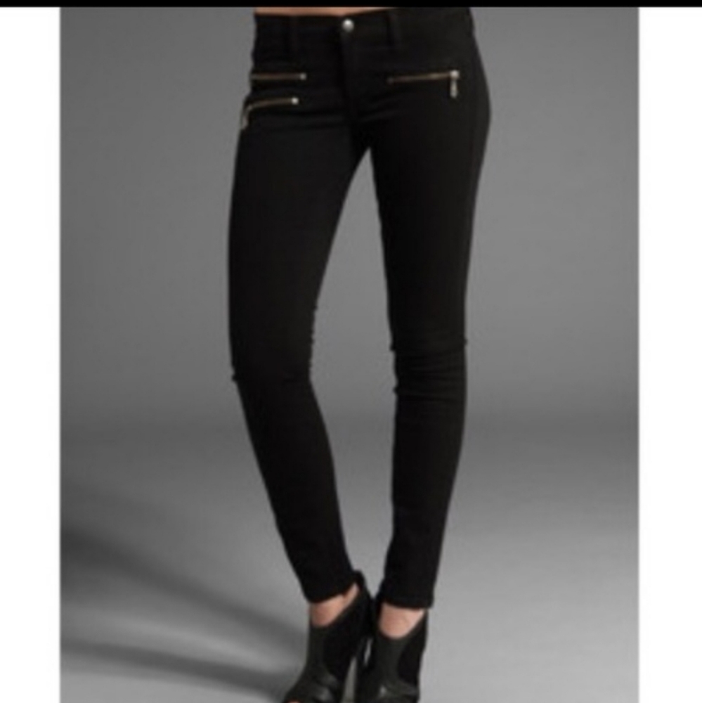 Work Custom moto zip jeans - size 27